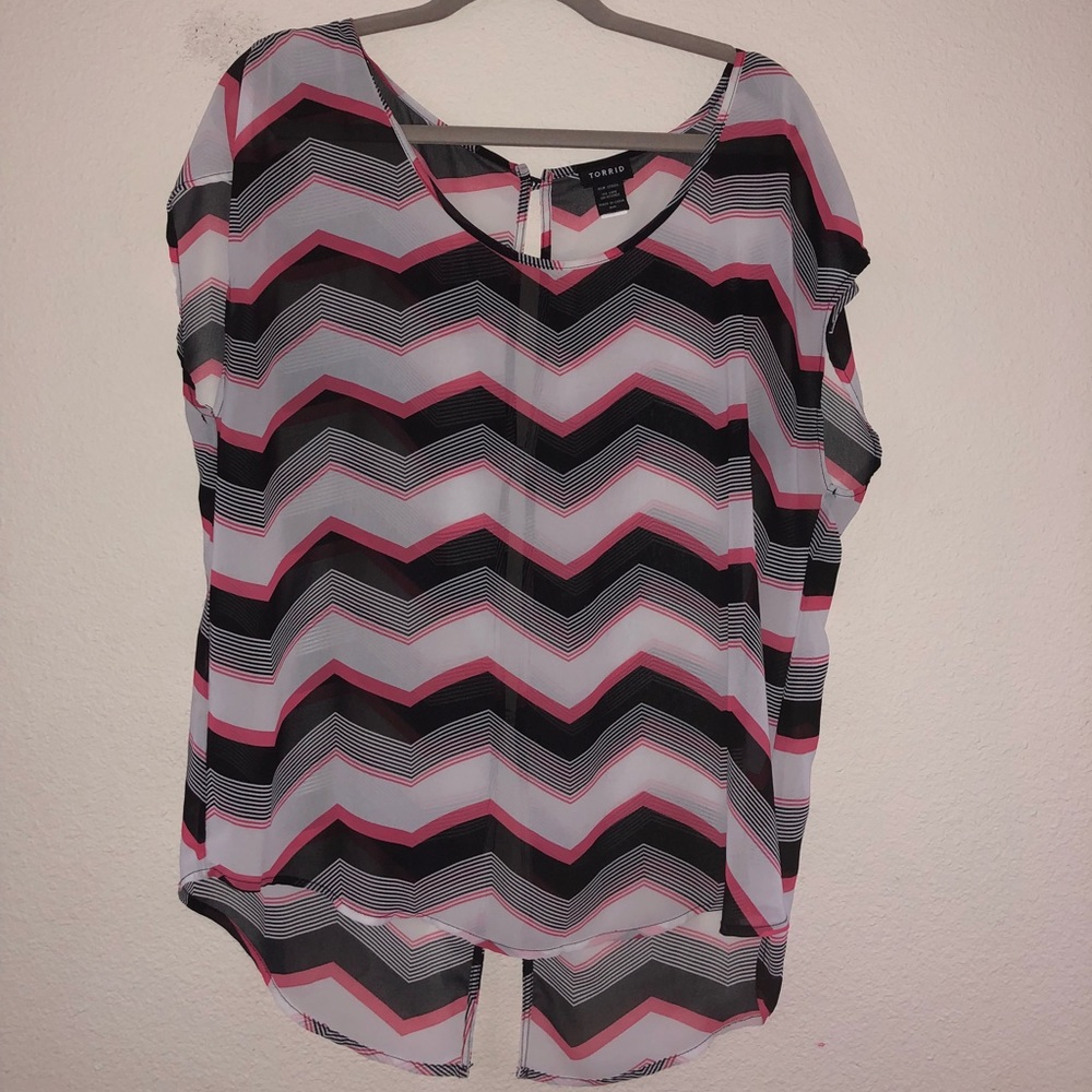 Torrid chevron top
